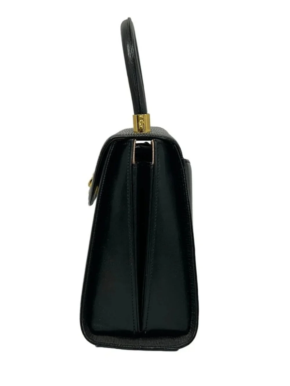 HANAE MORI Black Leather Handbag